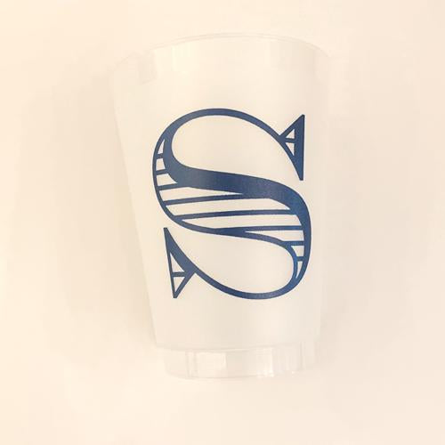 Single Initial Grab & Go Cups - S