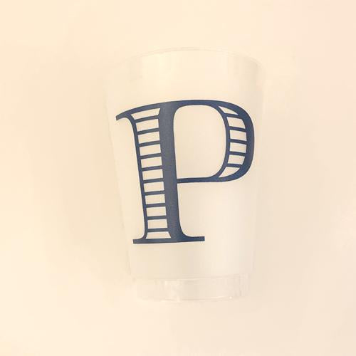 Single Initial Grab & Go Cups - P