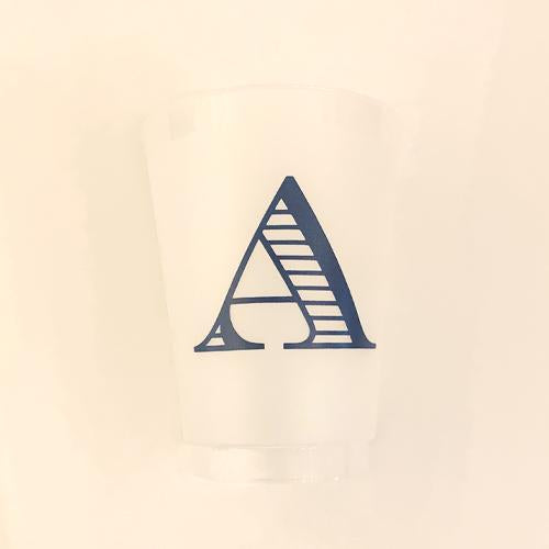 Single Initial Grab & Go Cups - A