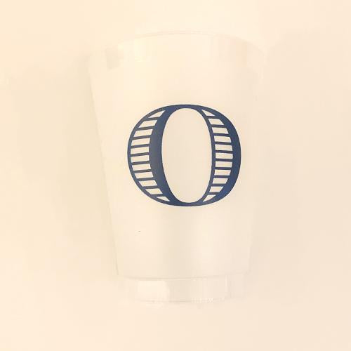 Single Initial Grab & Go Cups - O