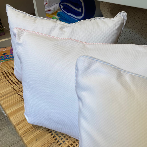 Pique Boudoir Pillow