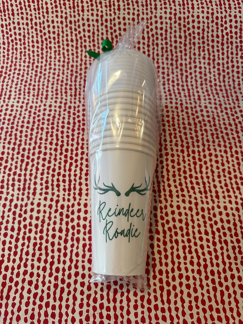 Reindeer Roadie Grab & Go Coffee Cups