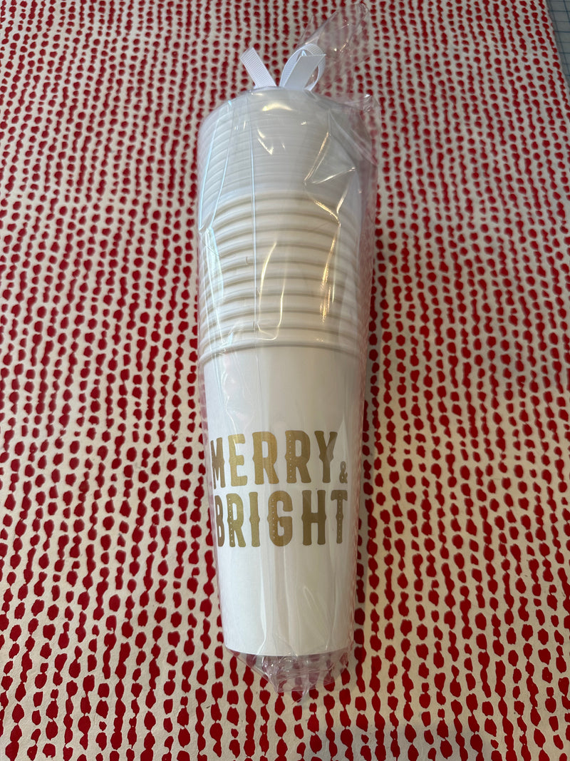 Merry & Bright Grab & Go Coffee Cups