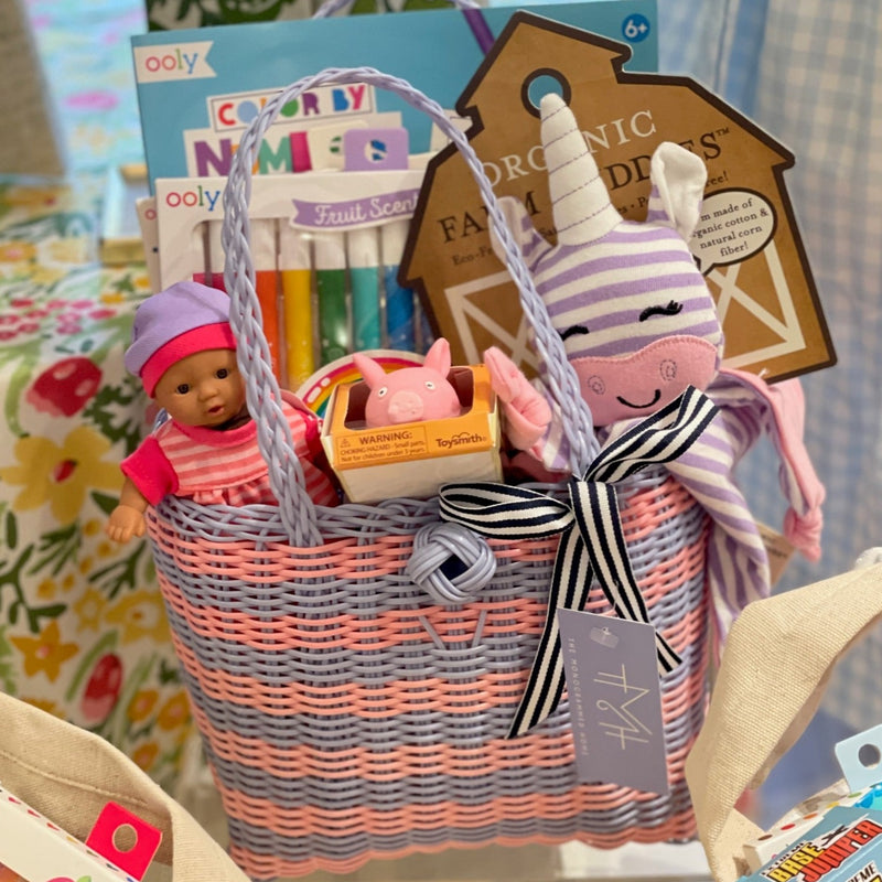 Pastel Berry Tote - Easter Basket