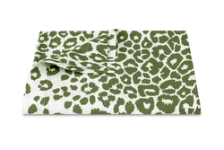 Green Leopard Tablecloth