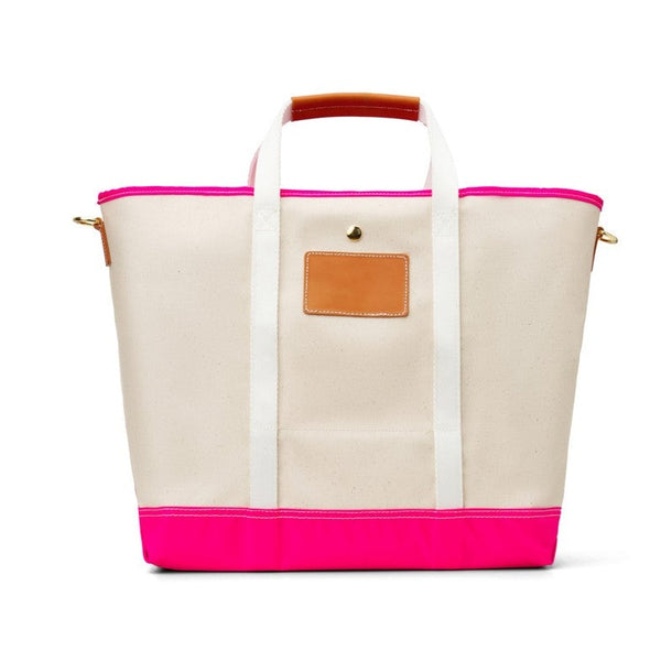 Kennedy Coated Canvas Tote - Pink