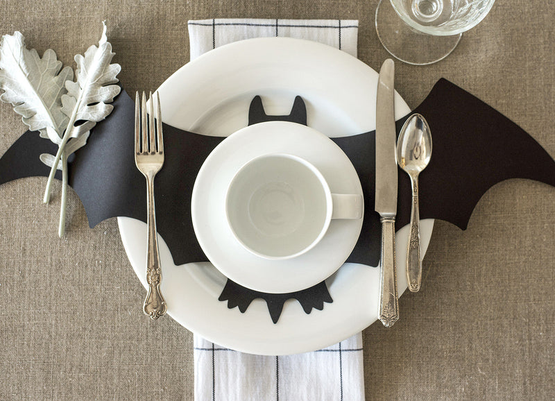 Hester and Cook Bat Paper Placemats