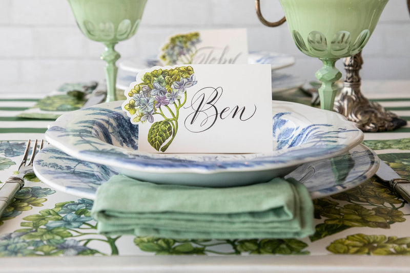 Hester & Cook Hydrangea Place Cards