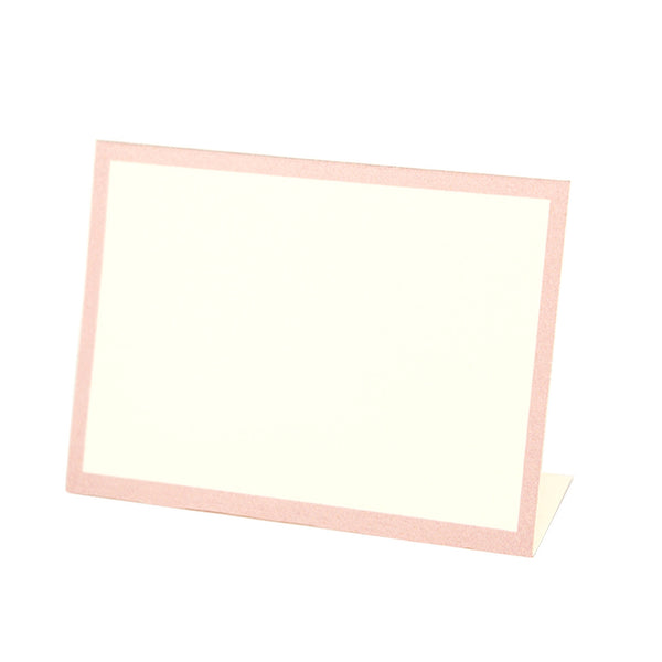 Pink Frame Place Cards