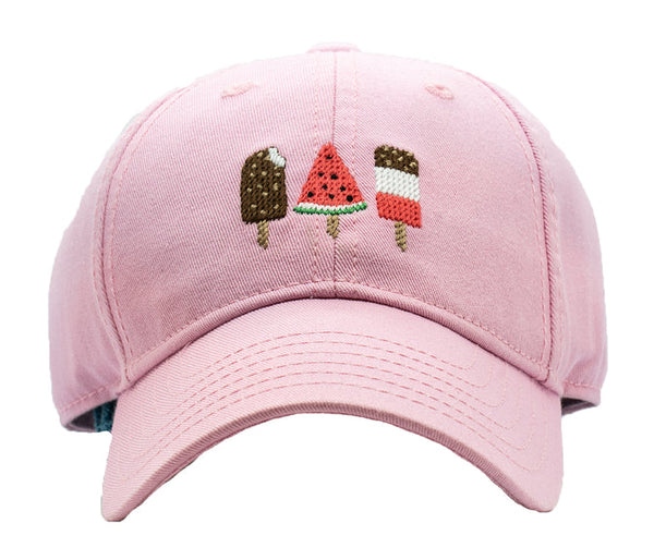 Kids Needlepoint Baseball Hat Mermaid