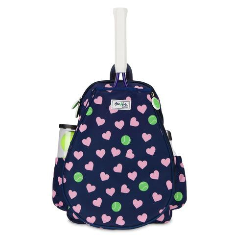 Children's Tennis Backpack - Little Love Hearts