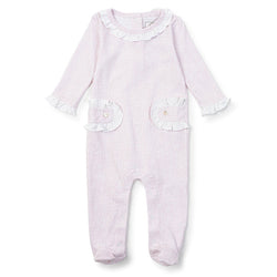 Lila Hayes Pink Tiny Vine Lucy Romper