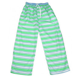 Green & Blue Pajama Pants - Monogram or Personalize