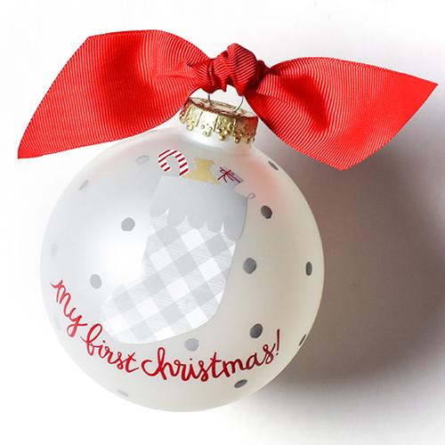 My First Christmas Buffalo Stocking Christmas Ornament