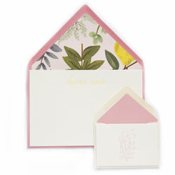 Eleanor Stationery Note & Enclosure Cards