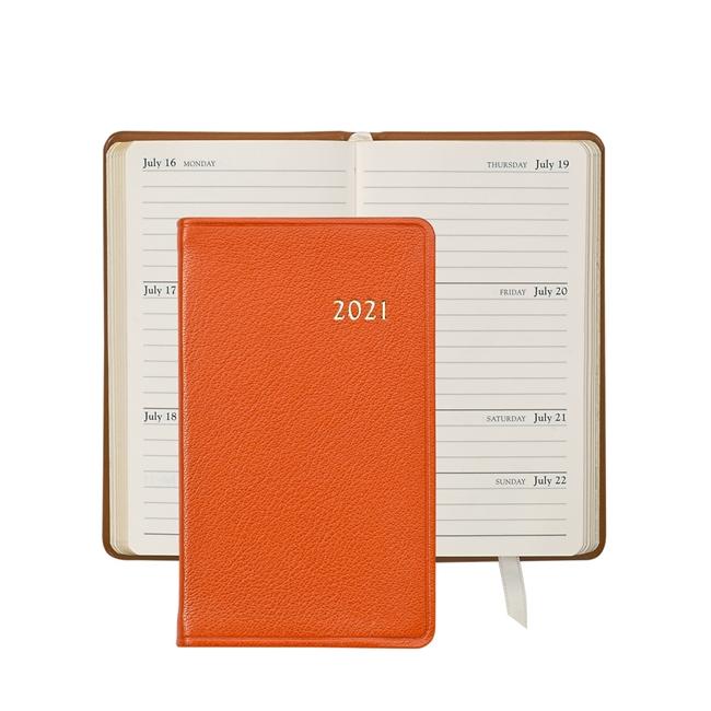 5 inch Pocket Datebook - Orange