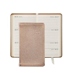 5 inch Pocket Datebook - Rose Gold