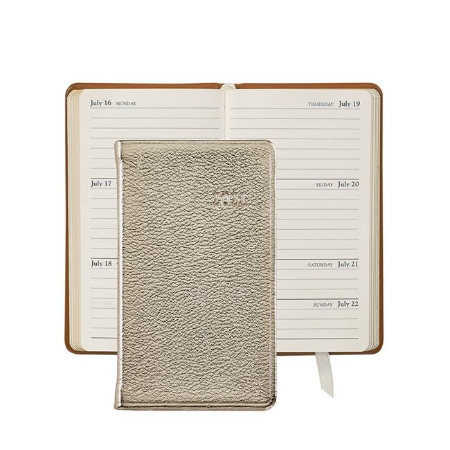 5 inch Pocket Datebook - White