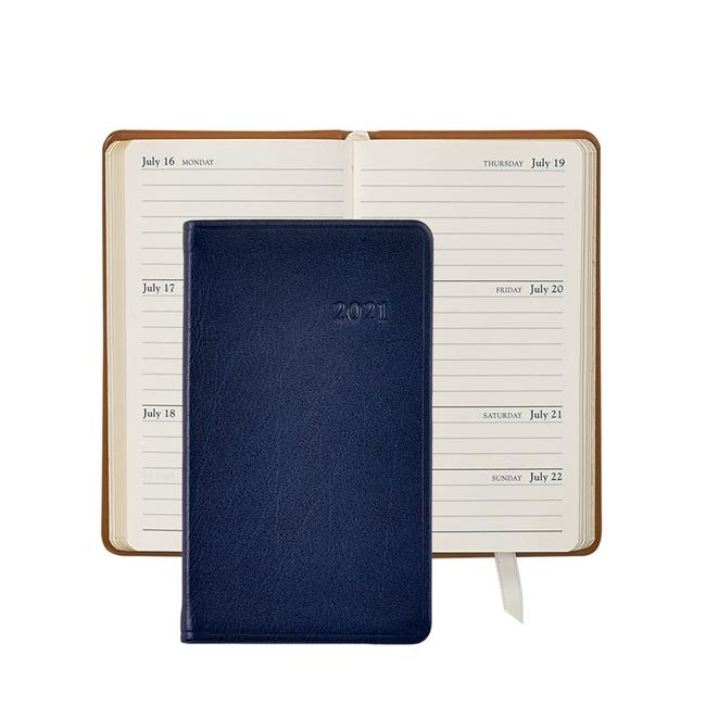 5 inch Pocket Datebook - Blue