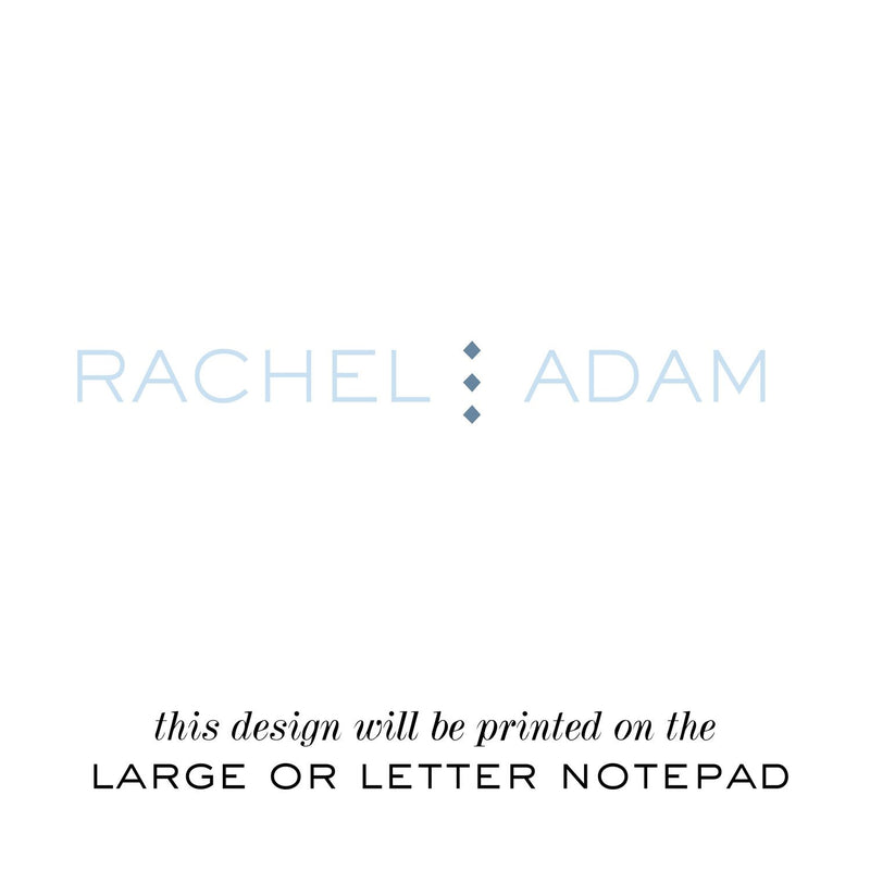 Rachel & Adam Partner Pair Notepads SuccessActive
