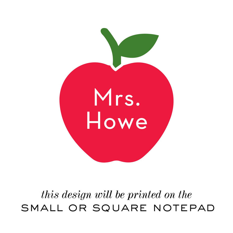 Mrs. Howe Teacher Partner Pair Notepads
