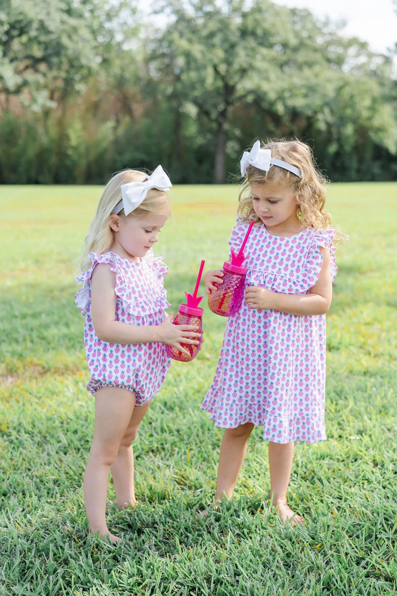 Lila Hayes Pink Pineapple Piper Dress