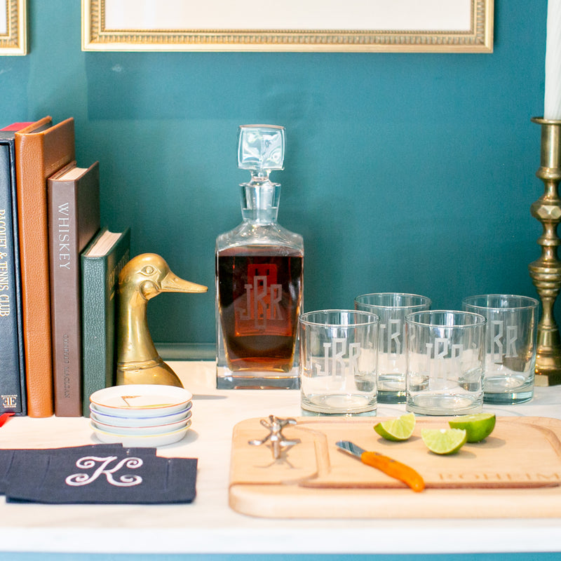 Rocks Glasses & Decanter Barware