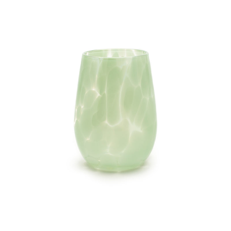 Fritsy Stemless Wine Glass - Sage