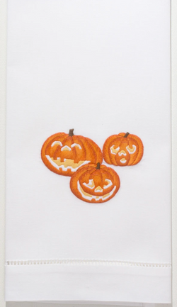 Jack O Lantern Guest Towel