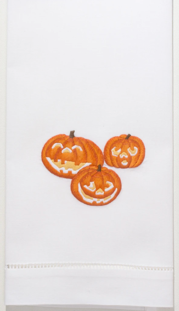 Jack O Lantern Guest Towel