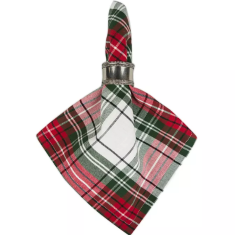 Christmas Plaid Napkins