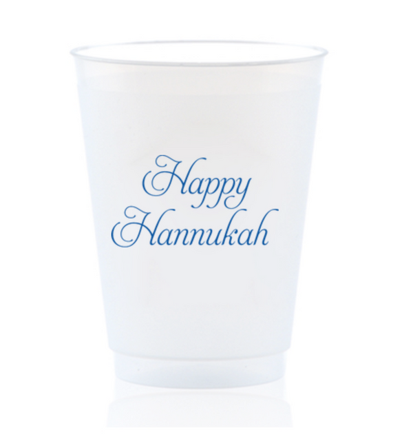Happy Hannukah Shatterproof Cups