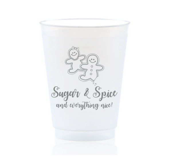 Sugar & Spice Shatterproof Cups
