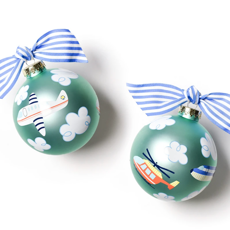 Around the World Plane Ornament - Coton Colors