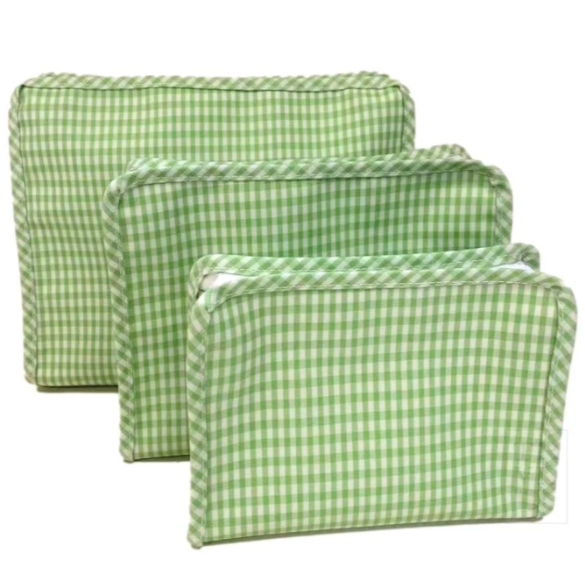 Leaf Green Gingham Roadie Case