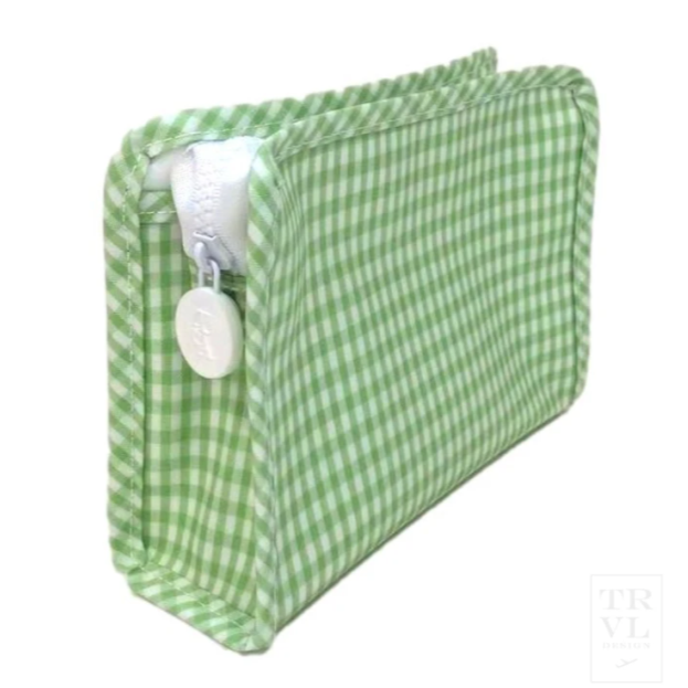 Leaf Green Gingham Roadie Case