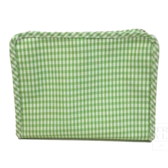 Leaf Green Gingham Roadie Case