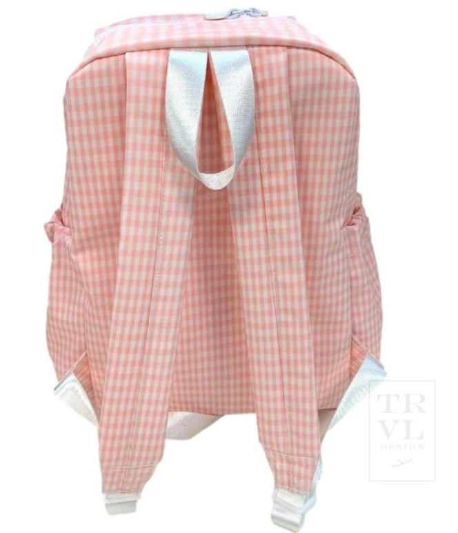 Taffy Gingham Coated Backpack