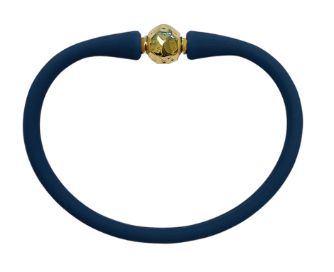 Gold Florence Bracelet - Navy