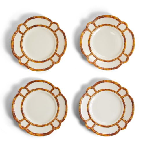 Bamboo Touch Dinner Plates - Two's Company