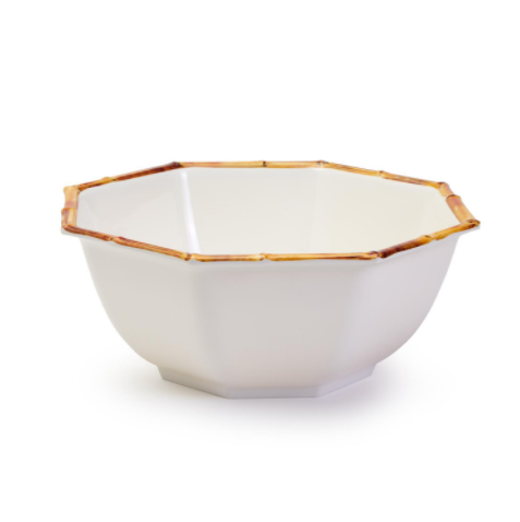 Bamboo Melamine Serving Bowl - Two's Company