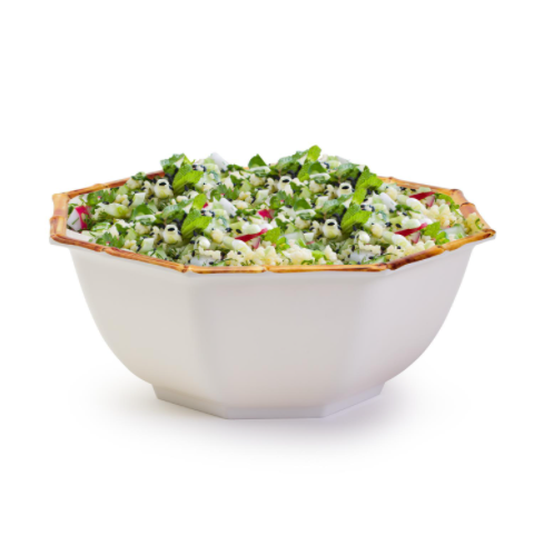 Bamboo Melamine Serving Bowl - Two's Company