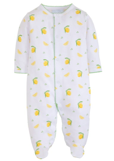 Lemons Printed Footie - Little English