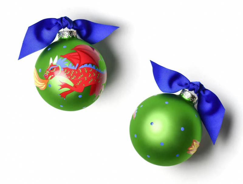 Coton Colors Dragon Ornament