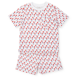 Lila Hayes Patriotic Popsicles Short Pajama Set