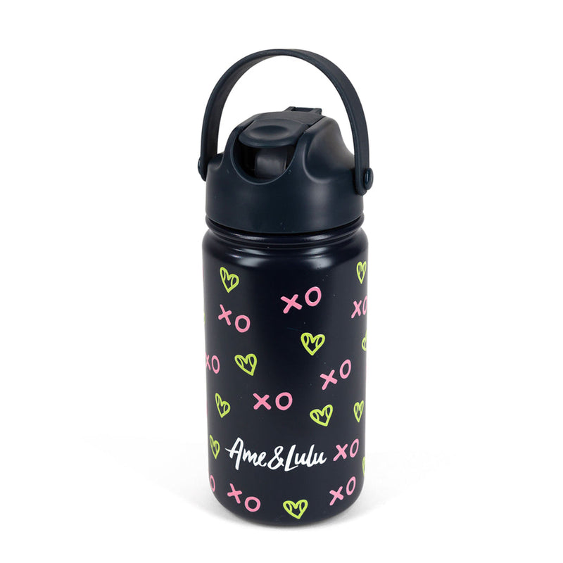 xo hearts water bottle kids tennis