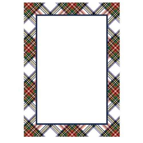 Stewart Plaid Notepad