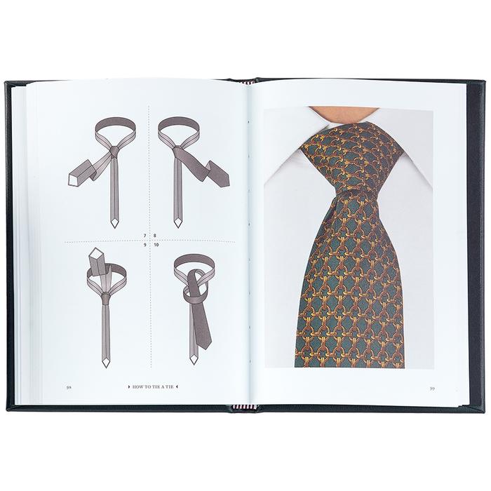 How to Tie a Tie Book - Graphic Image