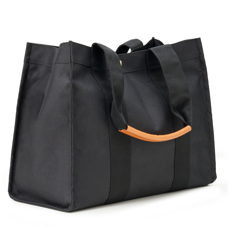 Tilly Large Tote - Jet Black - Boulevard