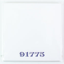 Zip Code Notepad